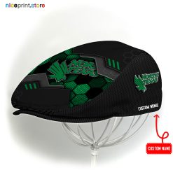 North Texas Mean Green NCAA4 Jeff Cap, Flat Cap, Driving Cap M53