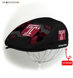 Temple Owls NCAA4 Jeff Cap, Flat Cap, Driving Cap M53