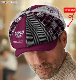 Manly-Warringah Sea Eagles NRL Newsboy Classic Cap M04