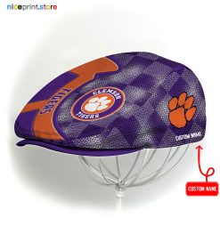 Clemson Tigers NCAA Jeff Cap, Flat Cap, Driving Cap M57