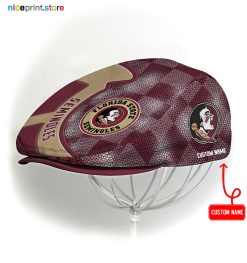 Florida State Seminoles NCAA Jeff Cap, Flat Cap, Driving Cap M57