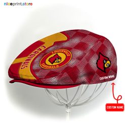 Louisville Cardinals NCAA Jeff Cap, Flat Cap, Driving Cap M57