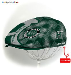 Hawaii Rainbow Warriors NCAA2 Jeff Cap, Flat Cap, Driving Cap M57