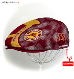 Minnesota Golden Gophers NCAA2 Jeff Cap, Flat Cap, Driving Cap M57