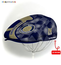 Navy Midshipmen NCAA2 Jeff Cap, Flat Cap, Driving Cap M57