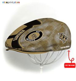UCF Knights NCAA2 Jeff Cap, Flat Cap, Driving Cap M57