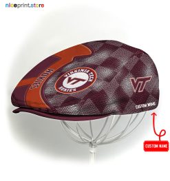 Virginia Tech Hokies NCAA2 Jeff Cap, Flat Cap, Driving Cap M57