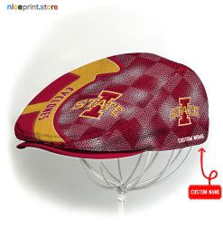 Iowa State Cyclones NCAA3 Jeff Cap, Flat Cap, Driving Cap M57