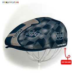 Utah State Aggies NCAA3 Jeff Cap, Flat Cap, Driving Cap M57