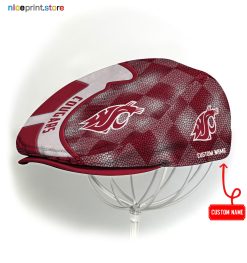 Washington State Cougars NCAA3 Jeff Cap, Flat Cap, Driving Cap M57