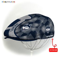 Connecticut Huskies NCAA4 Jeff Cap, Flat Cap, Driving Cap M57