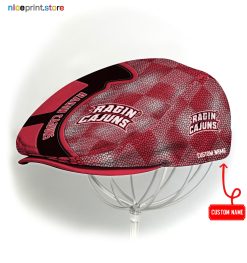 Louisiana Ragin Cajuns NCAA4 Jeff Cap, Flat Cap, Driving Cap M57