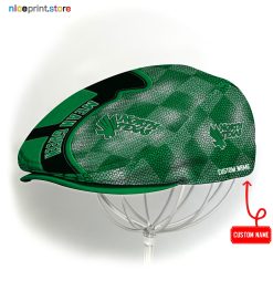 North Texas Mean Green NCAA4 Jeff Cap, Flat Cap, Driving Cap M57