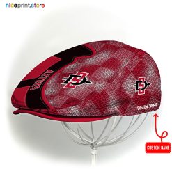 San Diego State Aztecs NCAA4 Jeff Cap, Flat Cap, Driving Cap M57