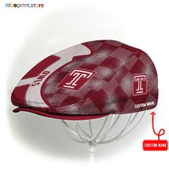 Temple Owls NCAA4 Jeff Cap, Flat Cap, Driving Cap M57