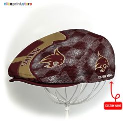 Texas State Bobcats NCAA4 Jeff Cap, Flat Cap, Driving Cap M57