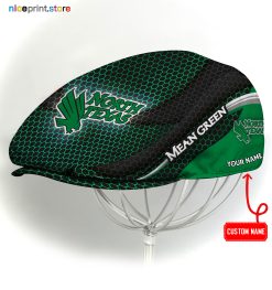 North Texas Mean Green NCAA4 Jeff Cap, Flat Cap, Driving Cap MQ33