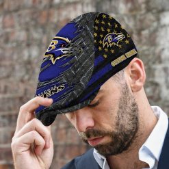 Baltimore Ravens NFL Jeff Cap, Driving Cap, Golf Cap M05Q