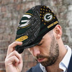 Green Bay Packers NFL Jeff Cap, Driving Cap, Golf Cap M05Q