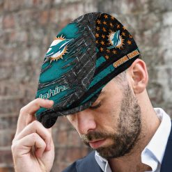 Miami Dolphins NFL Jeff Cap, Driving Cap, Golf Cap M05Q