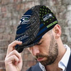 Seattle Seahawks NFL Jeff Cap, Driving Cap, Golf Cap M05Q