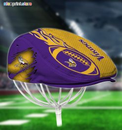 Minnesota Vikings NFL Jeff Cap, Driving Cap, Golf Cap M48