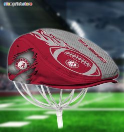 Alabama Crimson Tide NCAA Jeff Cap, Flat Cap, Driving Cap M48