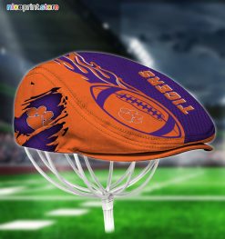 Clemson Tigers NCAA Jeff Cap, Flat Cap, Driving Cap M48