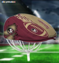 Florida State Seminoles NCAA Jeff Cap, Flat Cap, Driving Cap M48