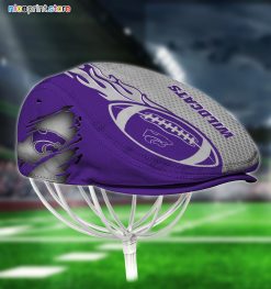Kansas State Wildcats NCAA Jeff Cap, Flat Cap, Driving Cap M48