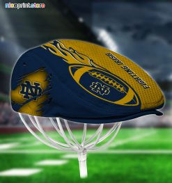 Notre Dame Fighting Irish NCAA Jeff Cap, Flat Cap, Driving Cap M48