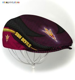 Arizona State Sun Devils NCAA3 Jeff Cap, Flat Cap, Driving Cap MQ33