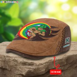 Hawaii Rainbow Warriors NCAA2 Jeff Cap, Flat Cap, Driving Cap M62