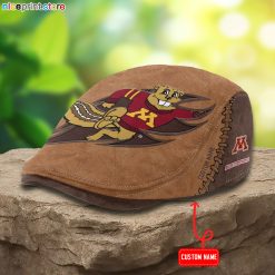 Minnesota Golden Gophers NCAA2 Jeff Cap, Flat Cap, Driving Cap M62