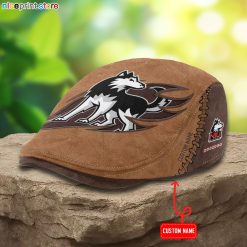 Northern Illinois Huskies NCAA2 Jeff Cap, Flat Cap, Driving Cap M62