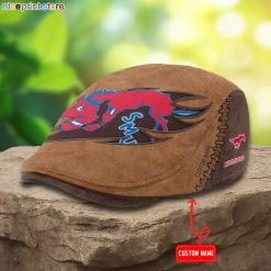 SMU Mustangs NCAA2 Jeff Cap, Flat Cap, Driving Cap M62