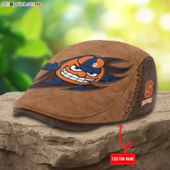 Syracuse Orange NCAA2 Jeff Cap, Flat Cap, Driving Cap M62