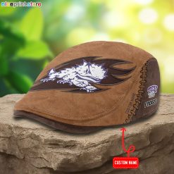 TCU Horned Frogs NCAA2 Jeff Cap, Flat Cap, Driving Cap M62
