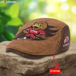 Utah Utes NCAA2 Jeff Cap, Flat Cap, Driving Cap M62