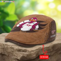 Virginia Tech Hokies NCAA2 Jeff Cap, Flat Cap, Driving Cap M62