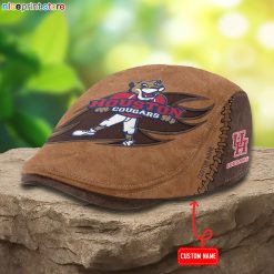 Houston Cougars NCAA3 Jeff Cap, Flat Cap, Driving Cap M62