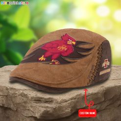 Iowa State Cyclones NCAA3 Jeff Cap, Flat Cap, Driving Cap M62