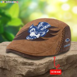 Nevada Wolf Pack NCAA4 Jeff Cap, Flat Cap, Driving Cap M62