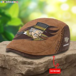 Wake Forest Demon Deacons NCAA4 Jeff Cap, Flat Cap, Driving Cap M62