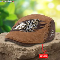 Western Michigan Broncos NCAA4 Jeff Cap, Flat Cap, Driving Cap M62