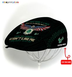 South Florida Bulls NCAA2 Jeff Cap, Flat Cap, Driving Cap M59