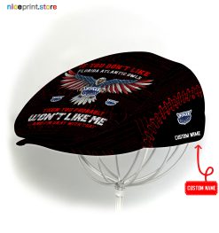 Florida Atlantic Owls NCAA3 Jeff Cap, Flat Cap, Driving Cap M59