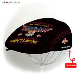 Iowa State Cyclones NCAA3 Jeff Cap, Flat Cap, Driving Cap M59