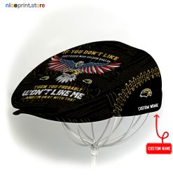 Southern Miss Golden Eagles NCAA3 Jeff Cap, Flat Cap, Driving Cap M59