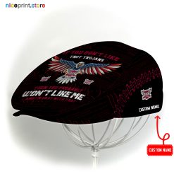 Troy Trojans NCAA3 Jeff Cap, Flat Cap, Driving Cap M59